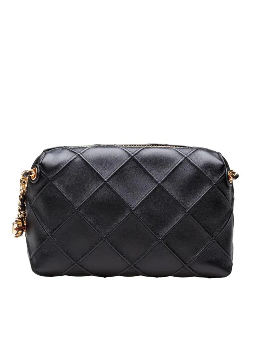 TORY BURCH Fleming Small Crossbody Bag Crossbody Bags Black Product Image