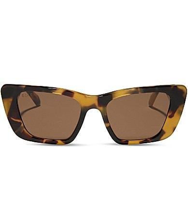 DIFF Eyewear Womens Aura 51mm Cat Eye Polarized Sunglasses Product Image