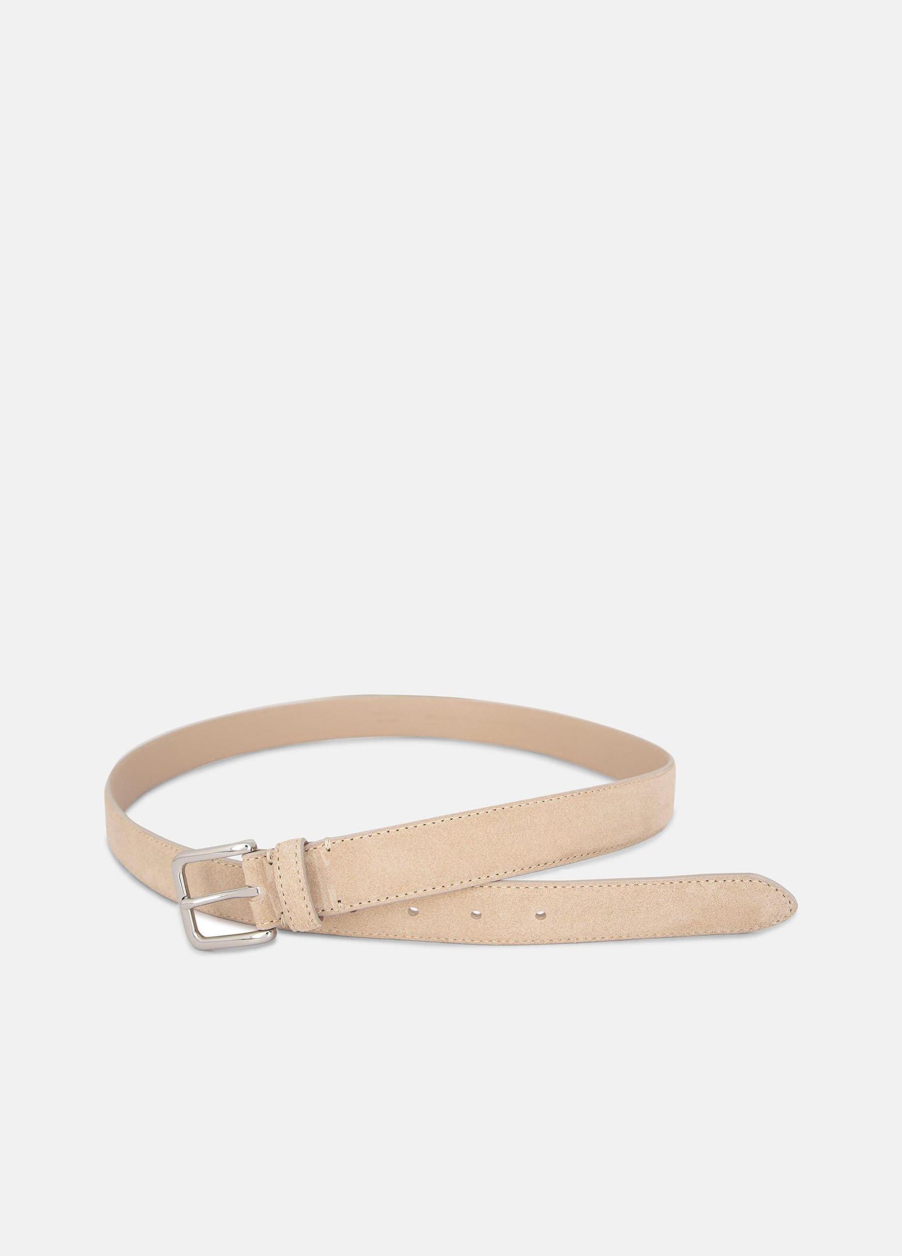 Men's 30mm Stitched Suede Belt Product Image