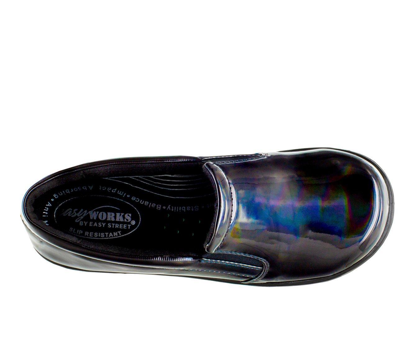 Women's Easy Works by Easy Street Leeza Irisdescent Slip-Resistant Clogs Product Image