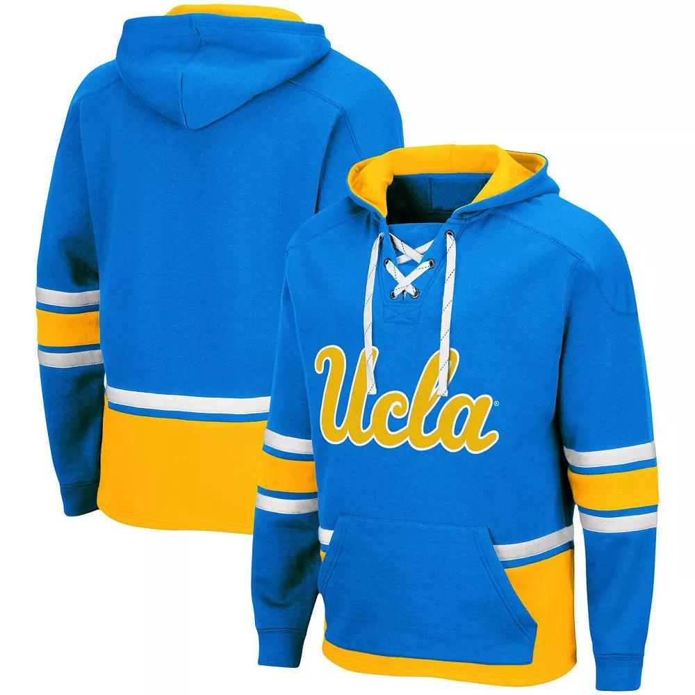 Men's Colosseum Blue UCLA Bruins Lace Up 3.0 Pullover Hoodie, Size: Large Product Image