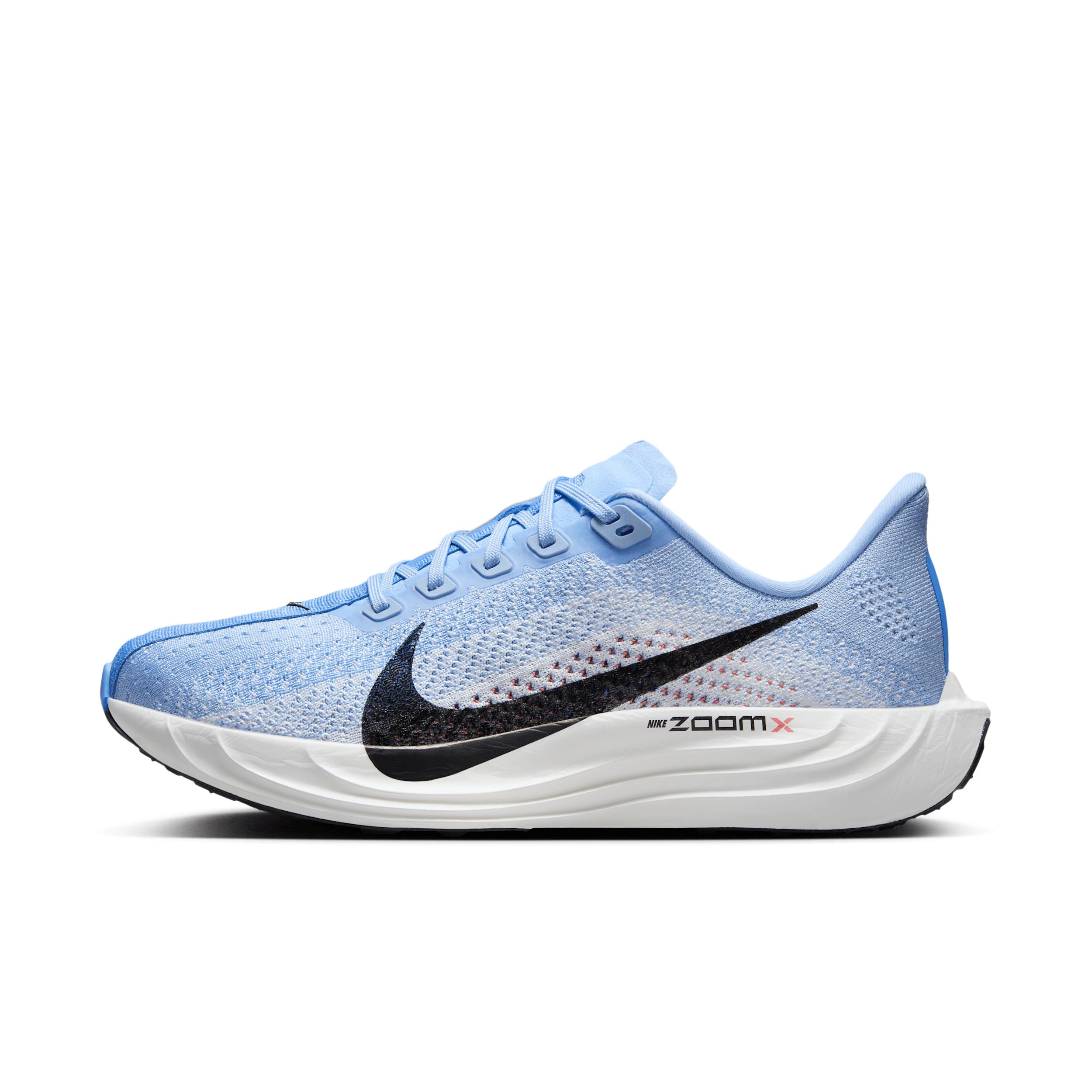 Nike Womens Pegasus Plus Road Running Shoes in Aluminum/Black/Royal Pulse Product Image