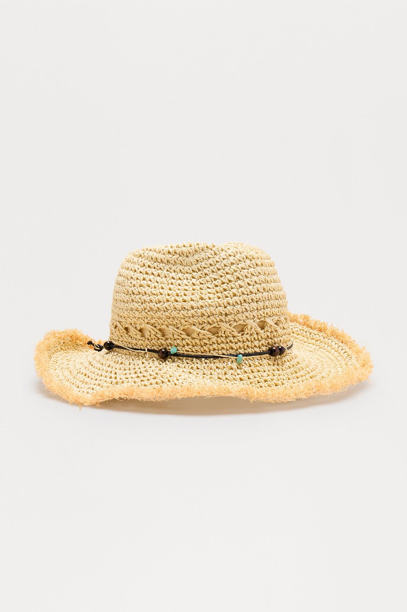 Palma De Mallorca Sun Hat - Tan Female Product Image