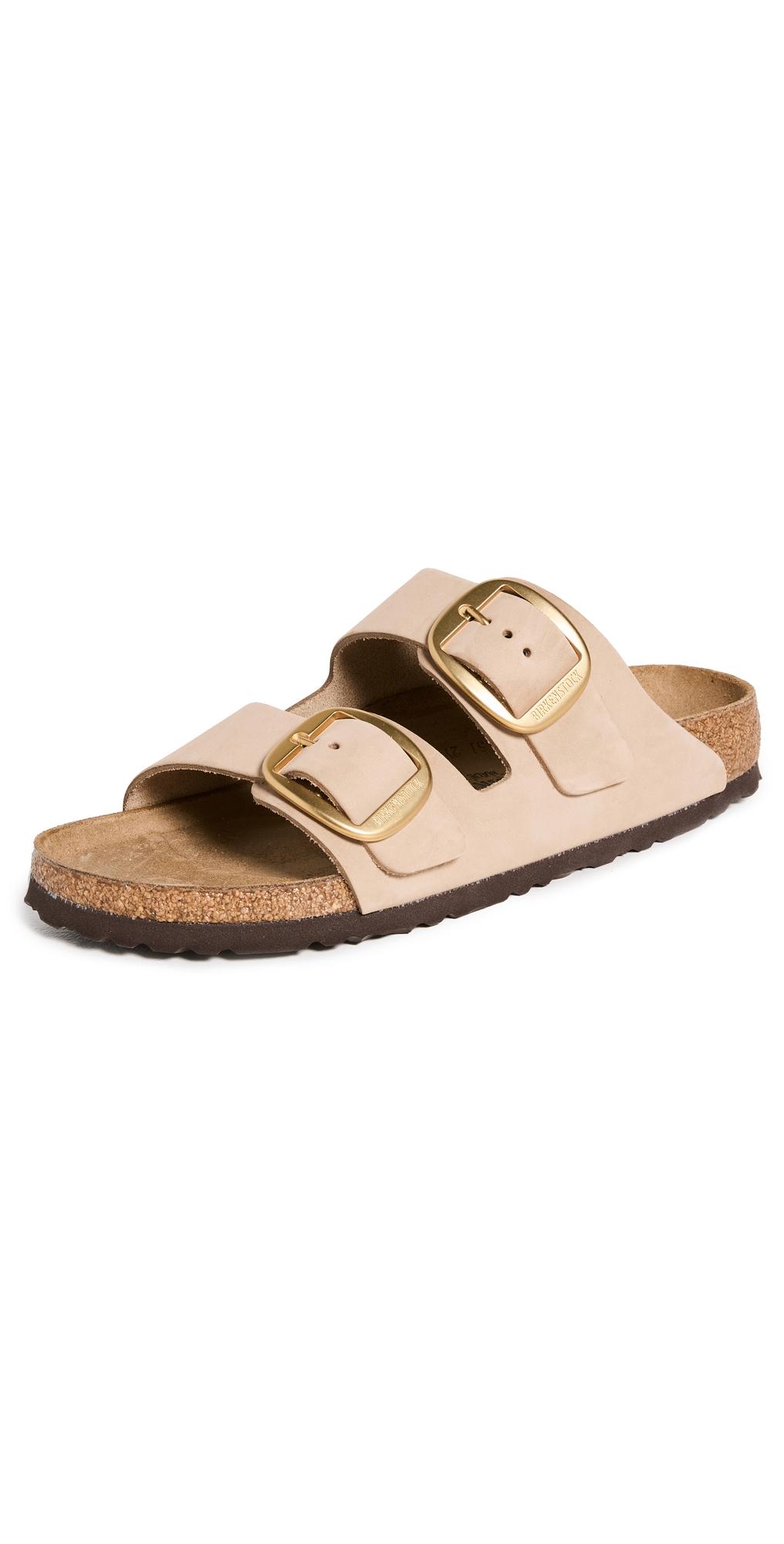 Womens Birkenstock Arizona Big Buckle Slide Sandal Product Image
