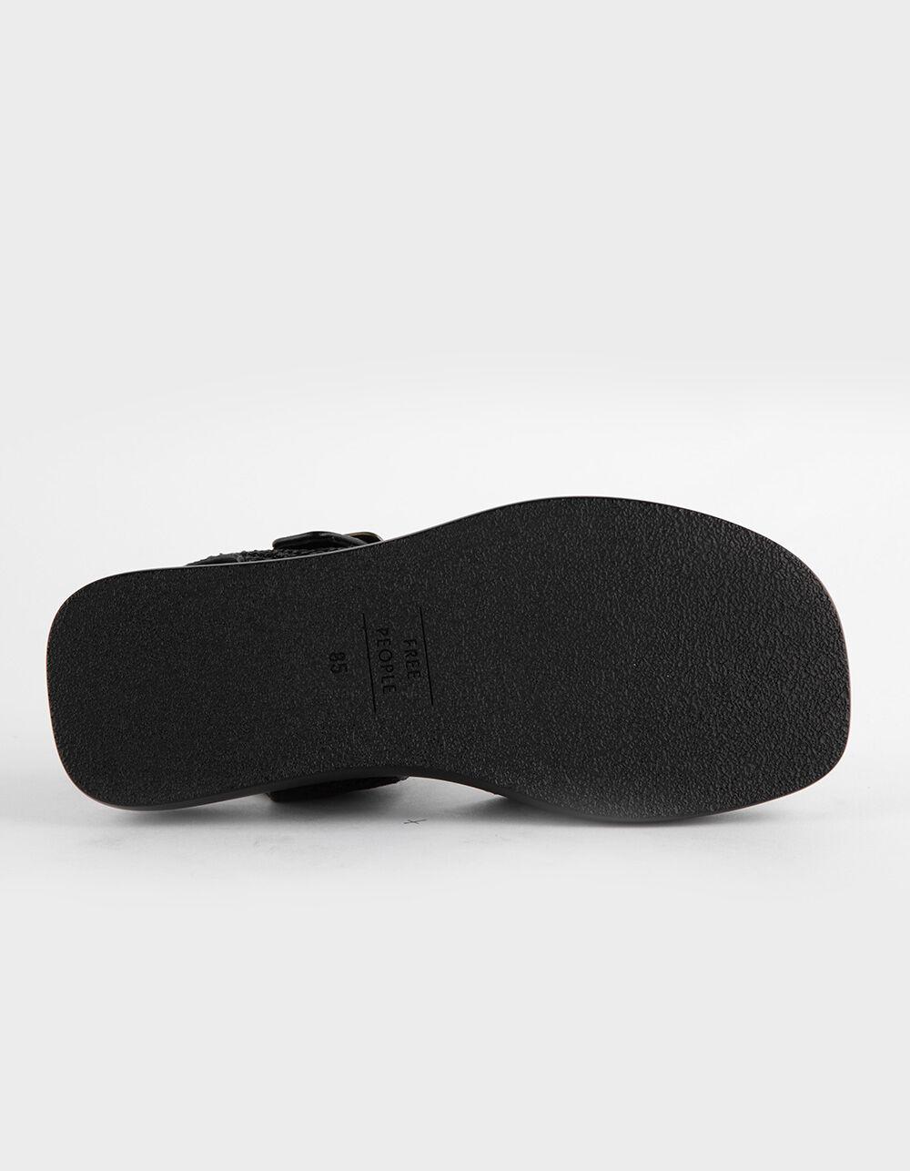 FREE PEOPLE Mandi Weave Womens Sandals - BLACK Product Image