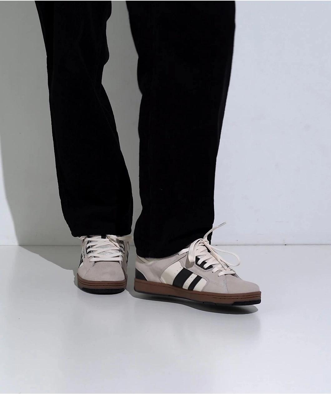 DVS Tactic Taupe & Gum Skate Shoes Product Image