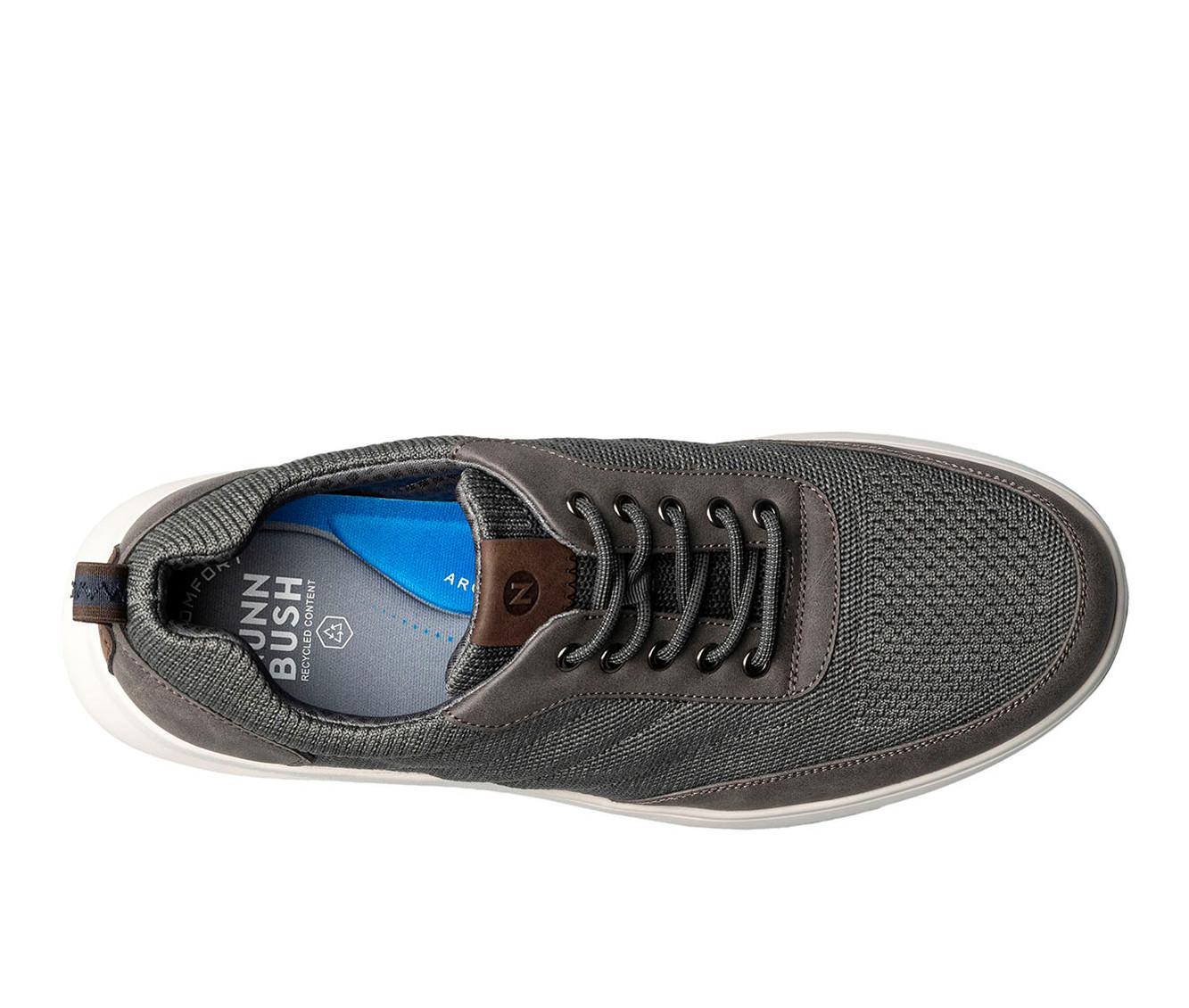 Men's Nunn Bush Ponte Knit Moc Toe Casual Oxfords Product Image