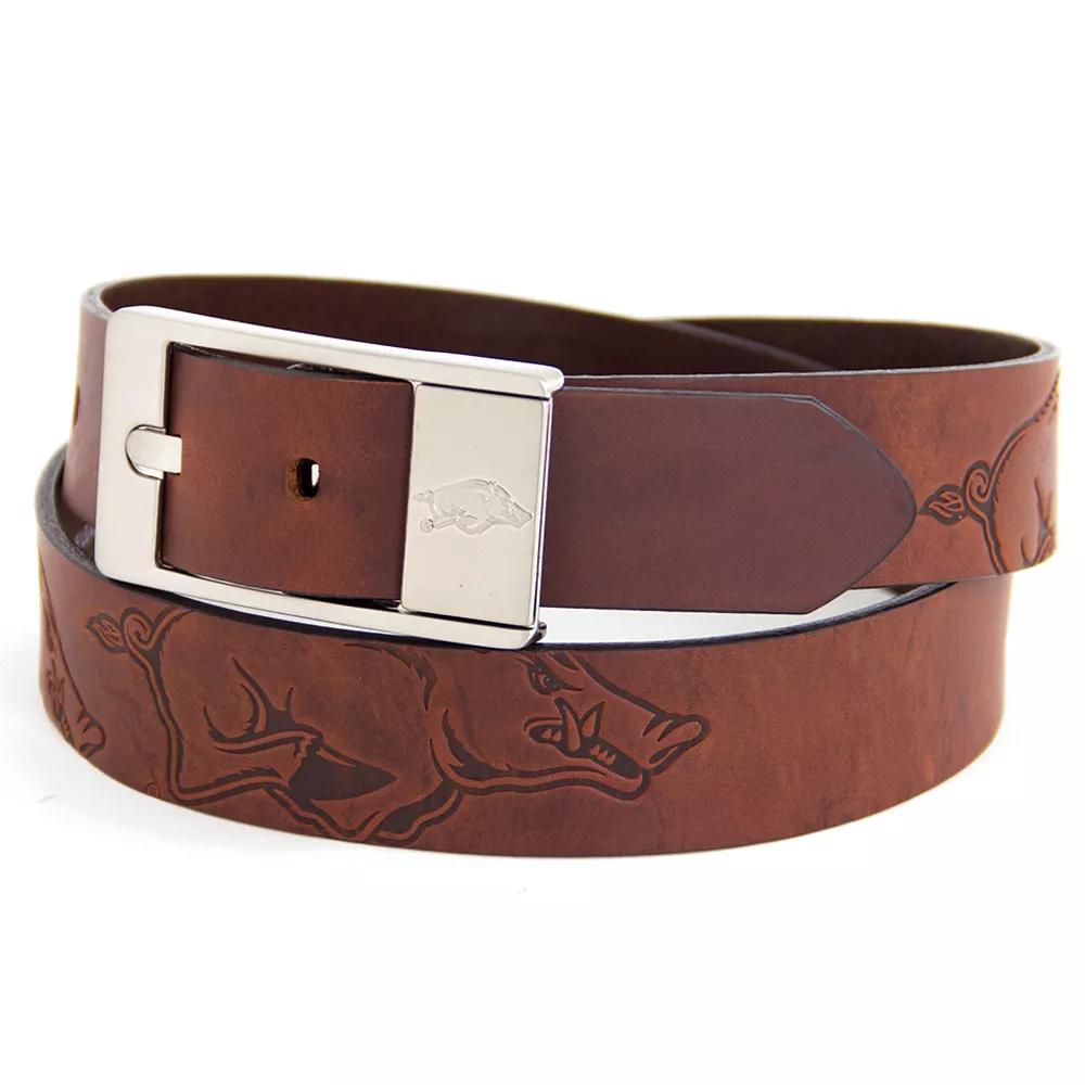 Men's North Carolina State Wolfpack Brandish Leather Belt,  Product Image