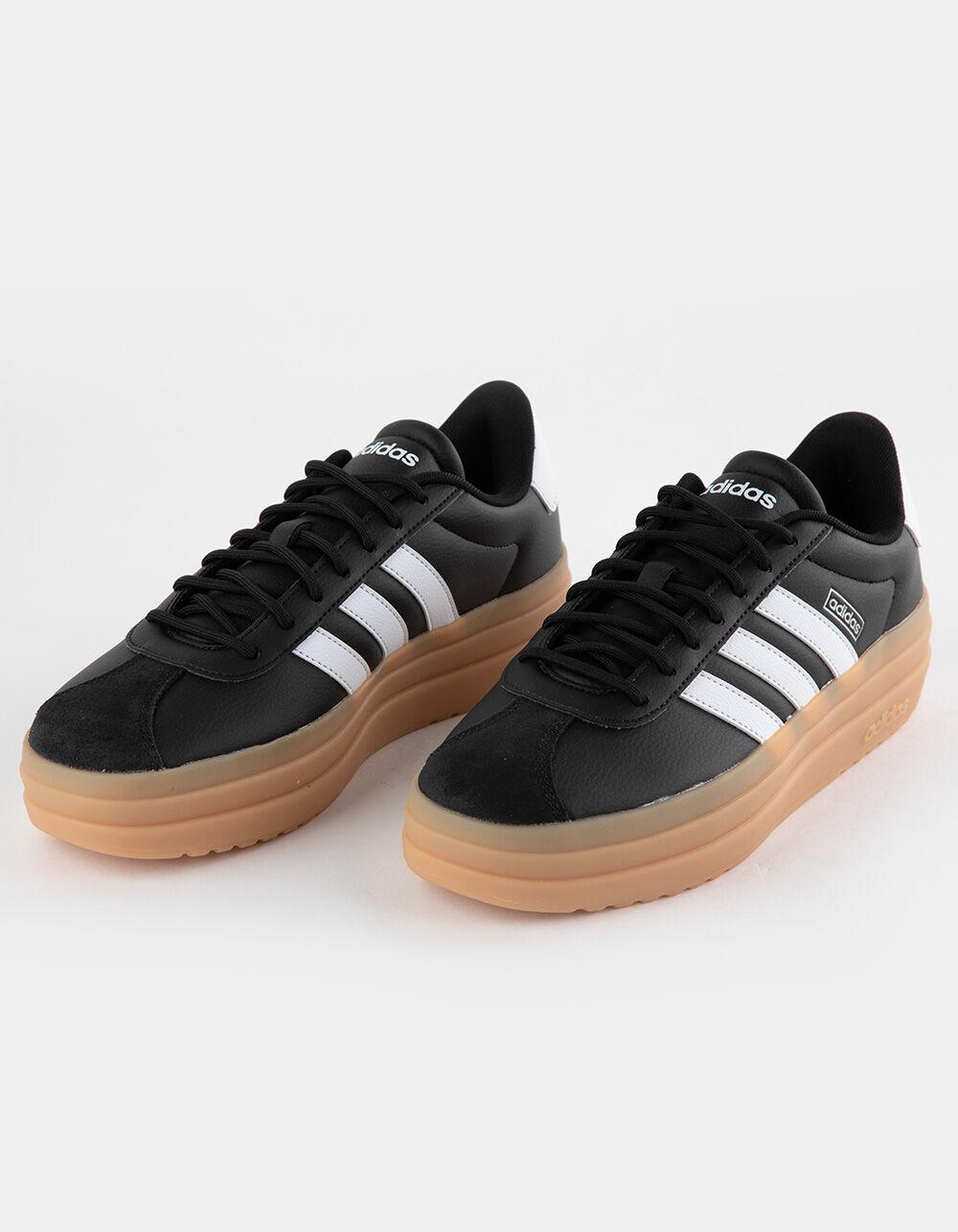 ADIDAS VL Court Bold Womens Platform Shoes - BLACK/WHITE Product Image