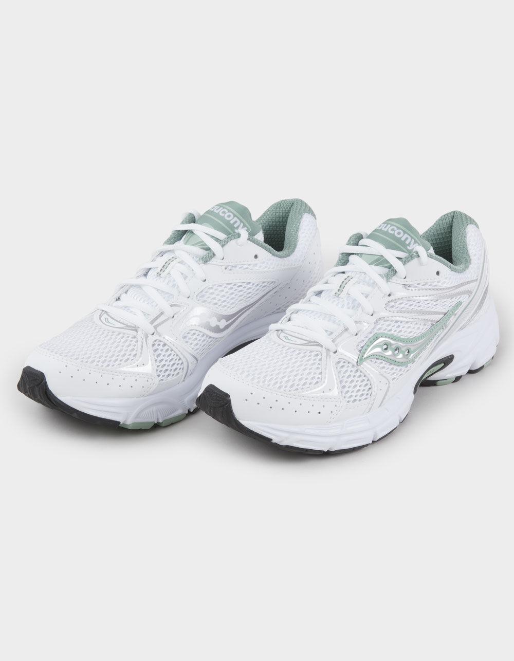 SAUCONY Ride Millennium Womens Shoes - WHITE/GREEN Product Image