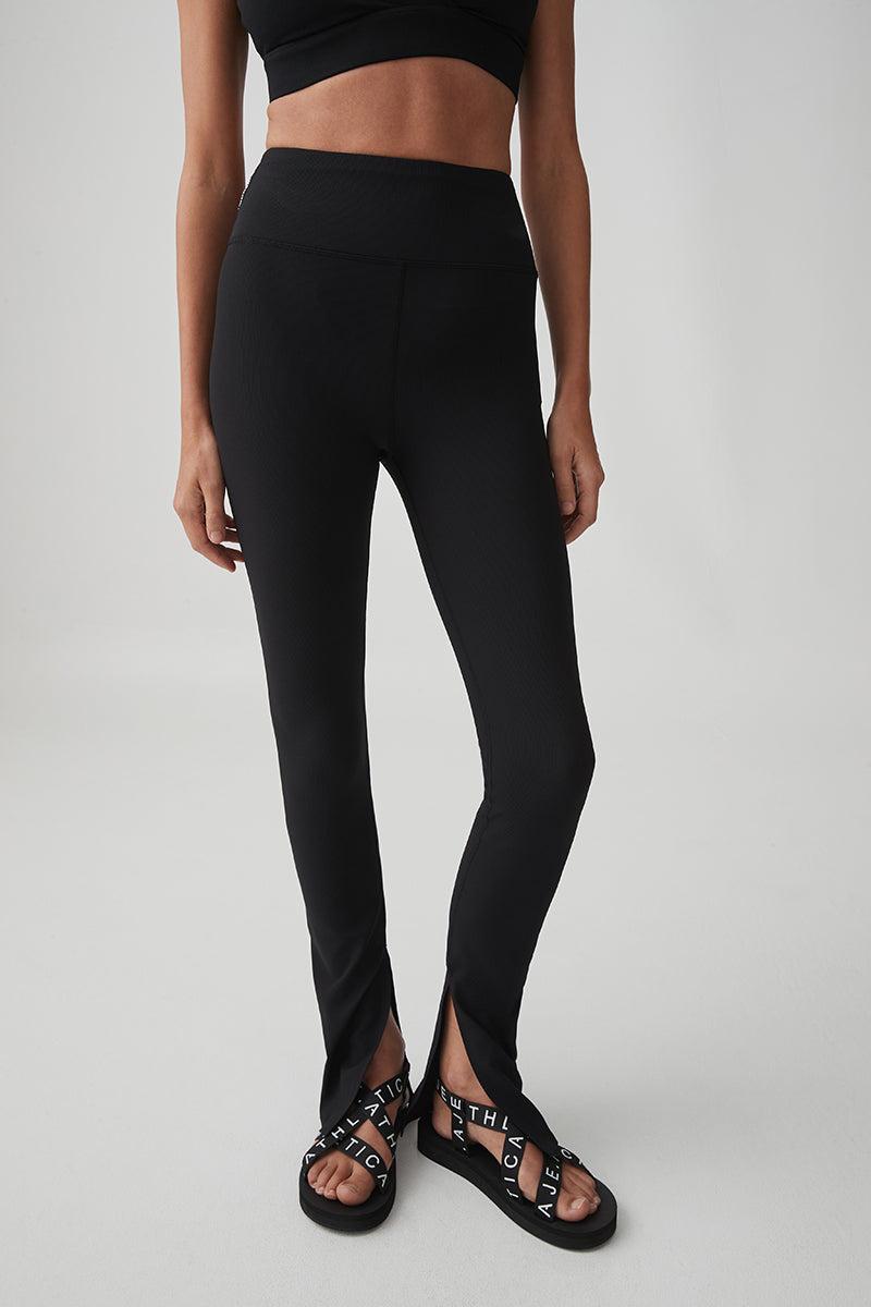 High Waist Split Hem Legging 205 Product Image