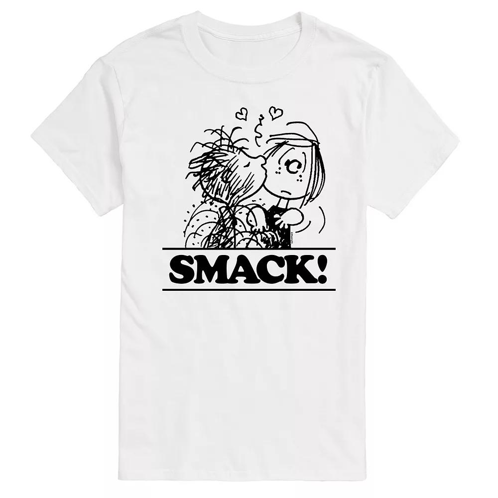 Big & Tall Peanuts Pigpen & Peppermint Patty Smack Graphic Tee, Men's,  Product Image