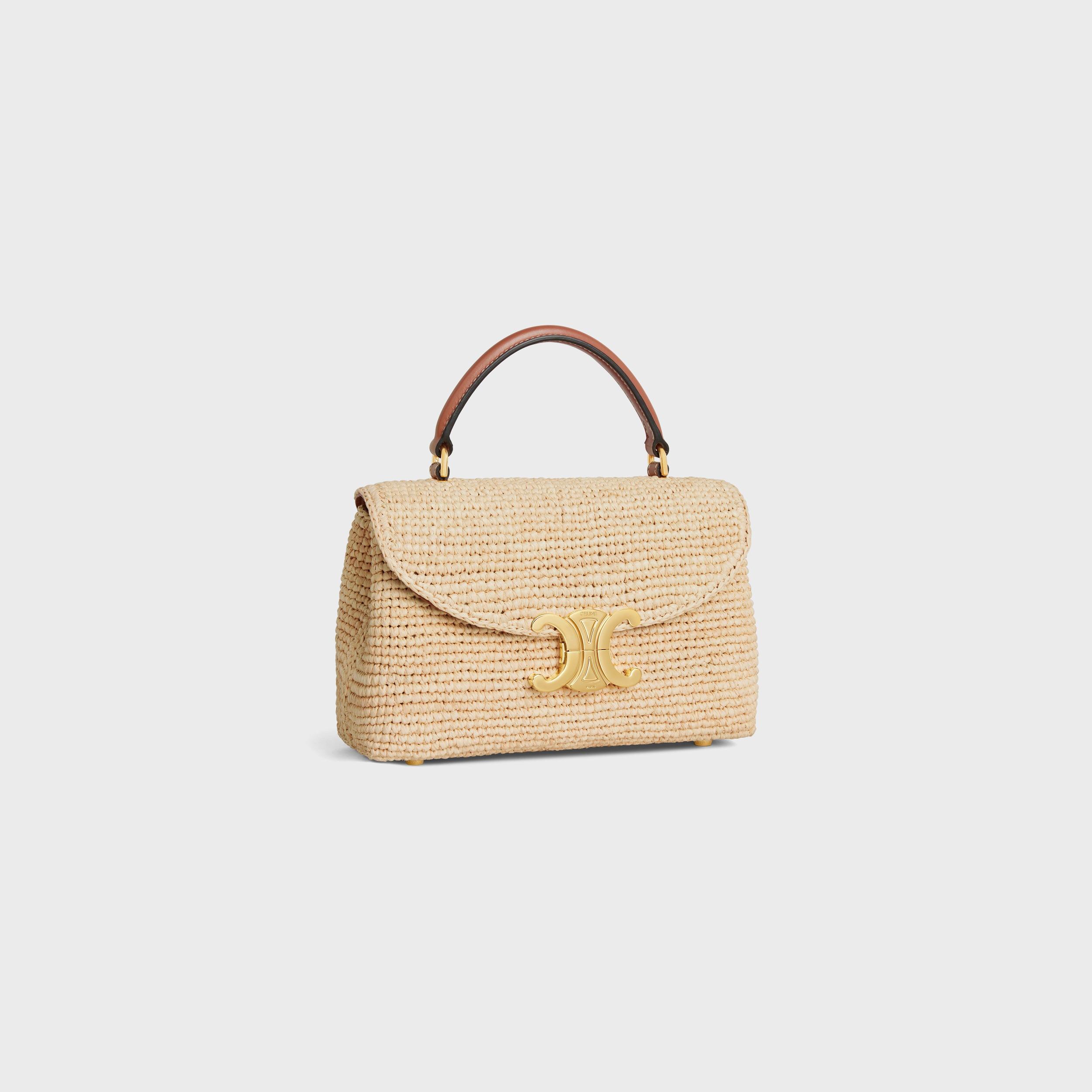 TEEN NINO BAG IN Raffia and calfskin Product Image