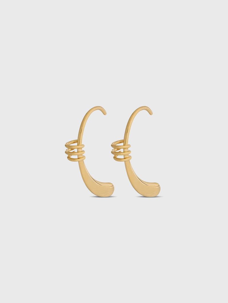 GOLD MONO EARRING Product Image
