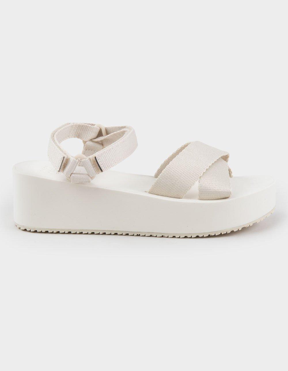 BILLABONG Kona Womens Platform Sandals - CREAM Product Image
