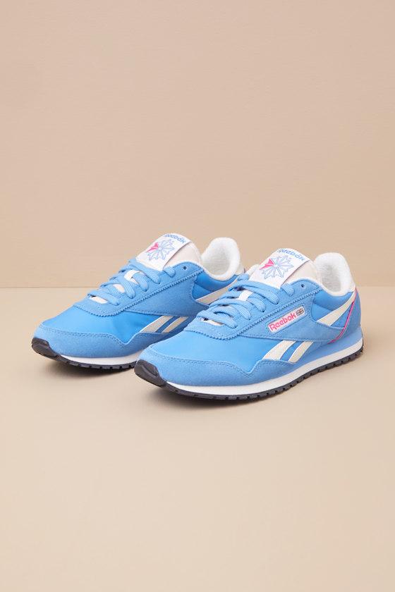 Classic AZ Recovery Blue and Chalk Lace-Up Sneakers Product Image