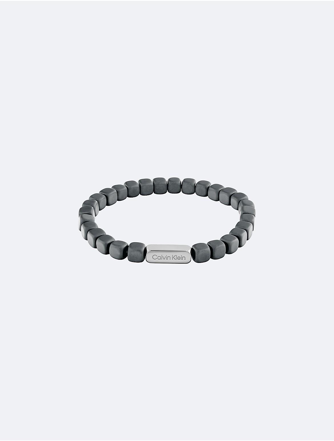 Calvin Klein Mens Square Bead Bracelet - Other Product Image