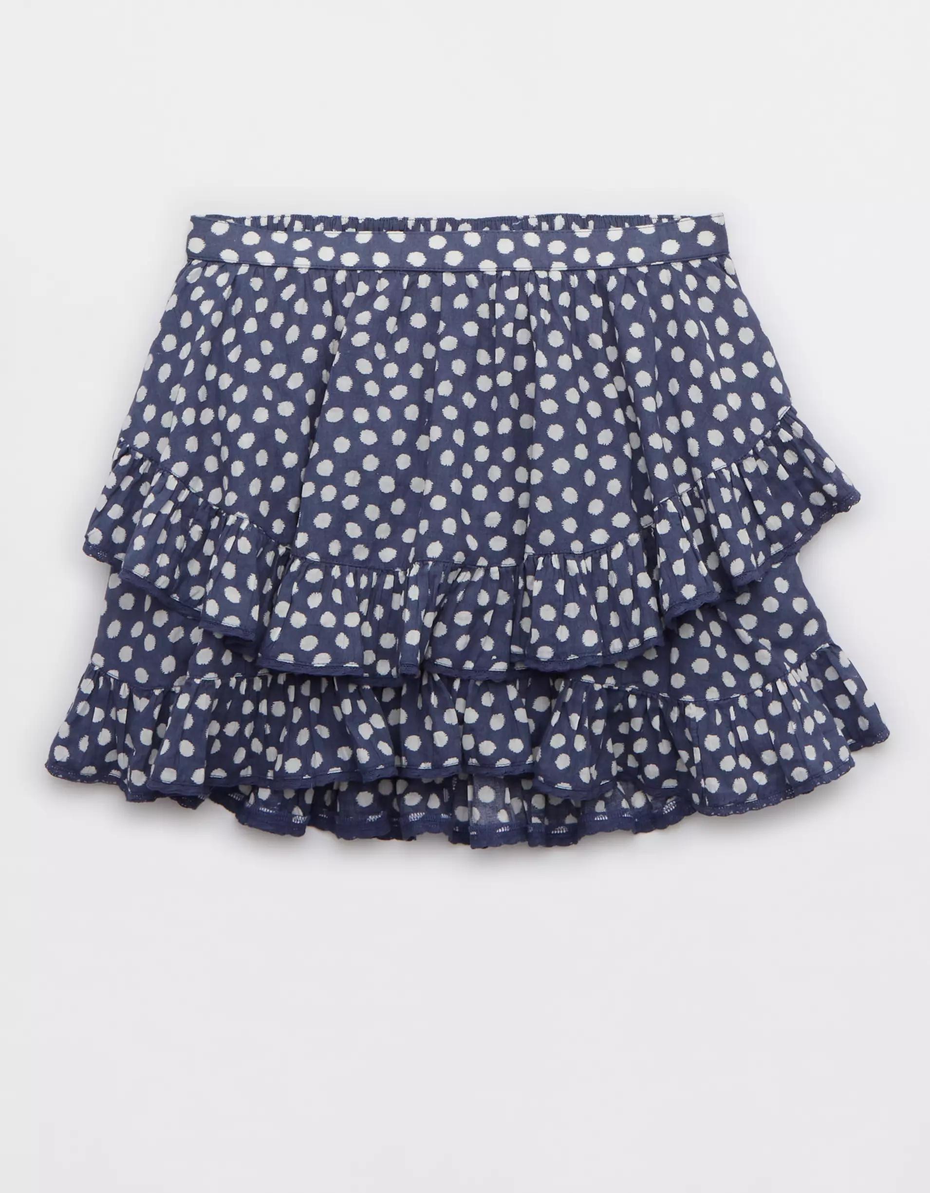 Aerie Handkerchief Micro Skort Product Image
