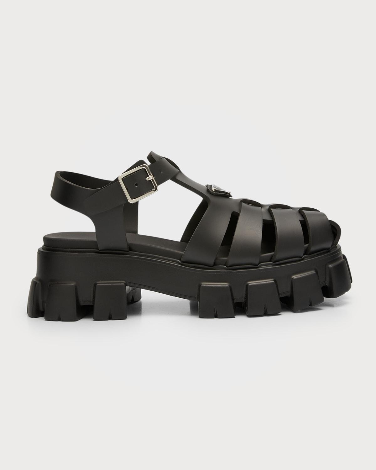 Men's Monolith Rubber Chunky-Sole Fisherman Sandals Product Image
