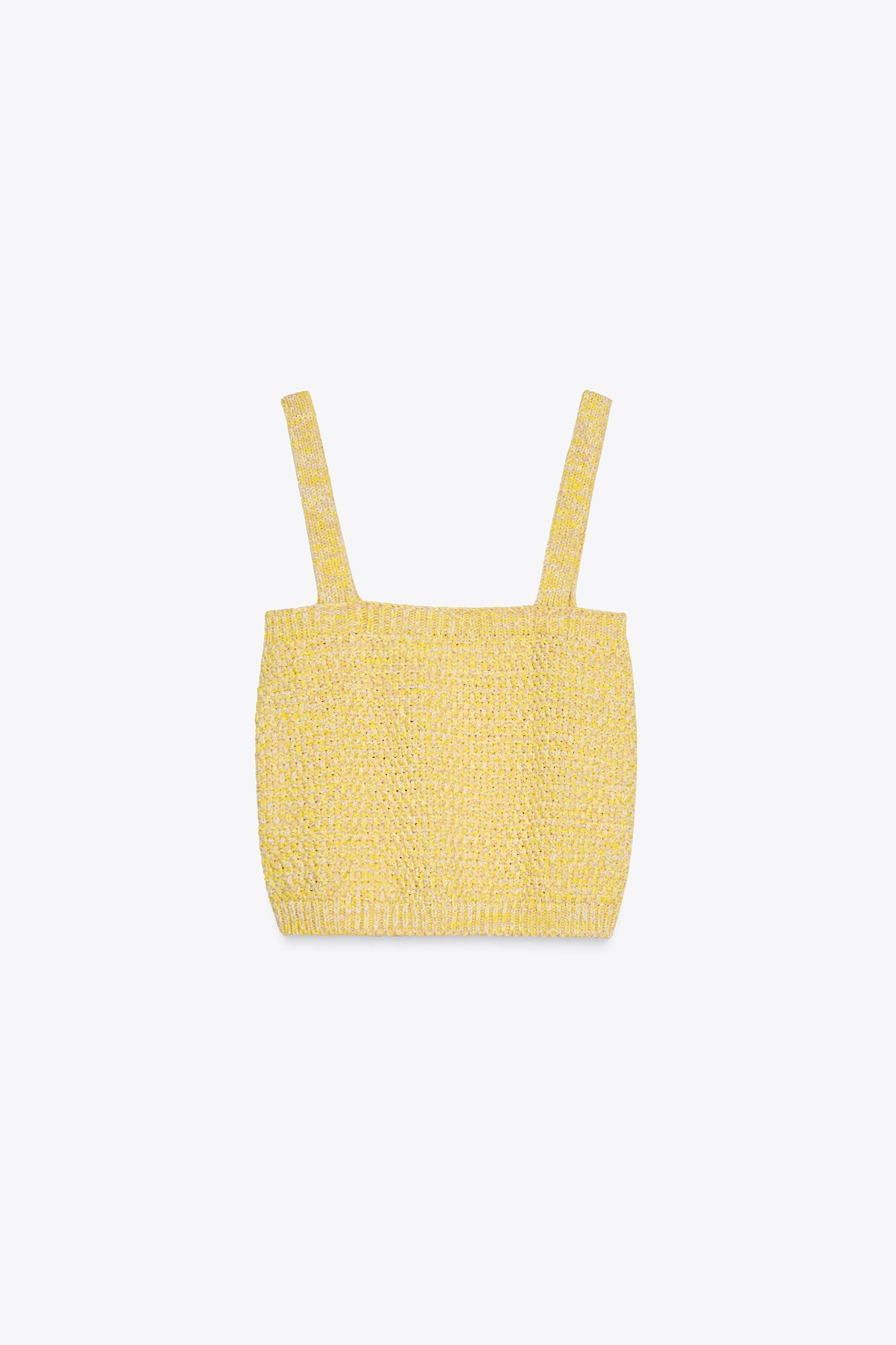 SHORT KNIT TOP Product Image