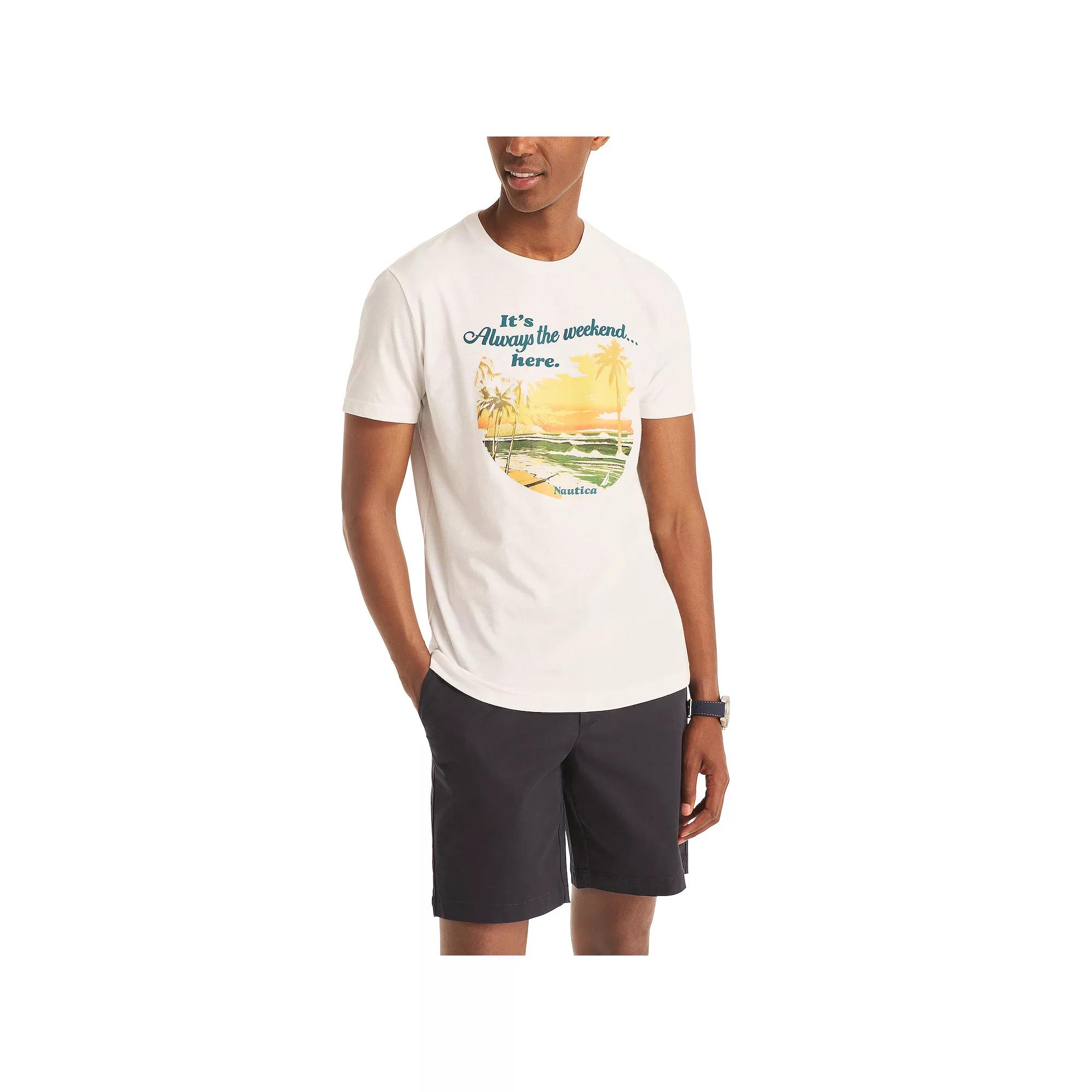Men's Nautica Yacht Club Graphic Tee,  Product Image