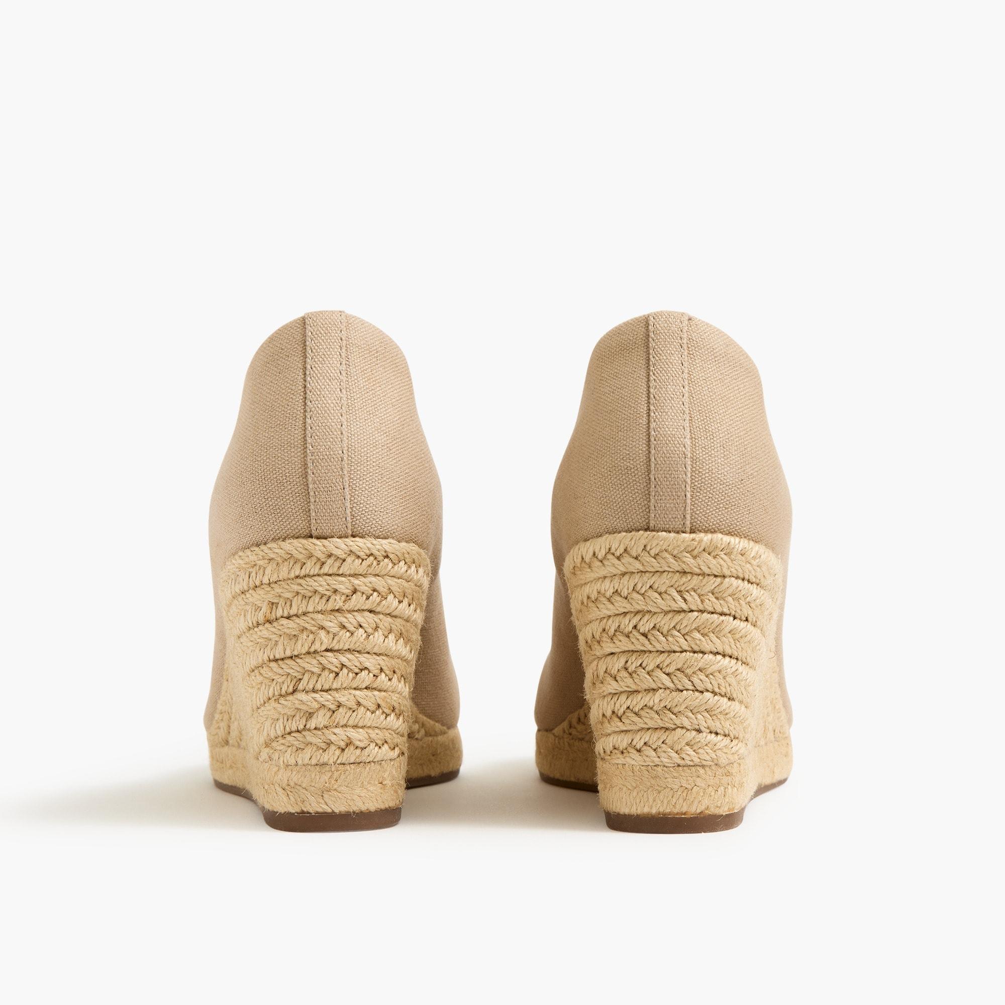 Canvas espadrille wedges Product Image