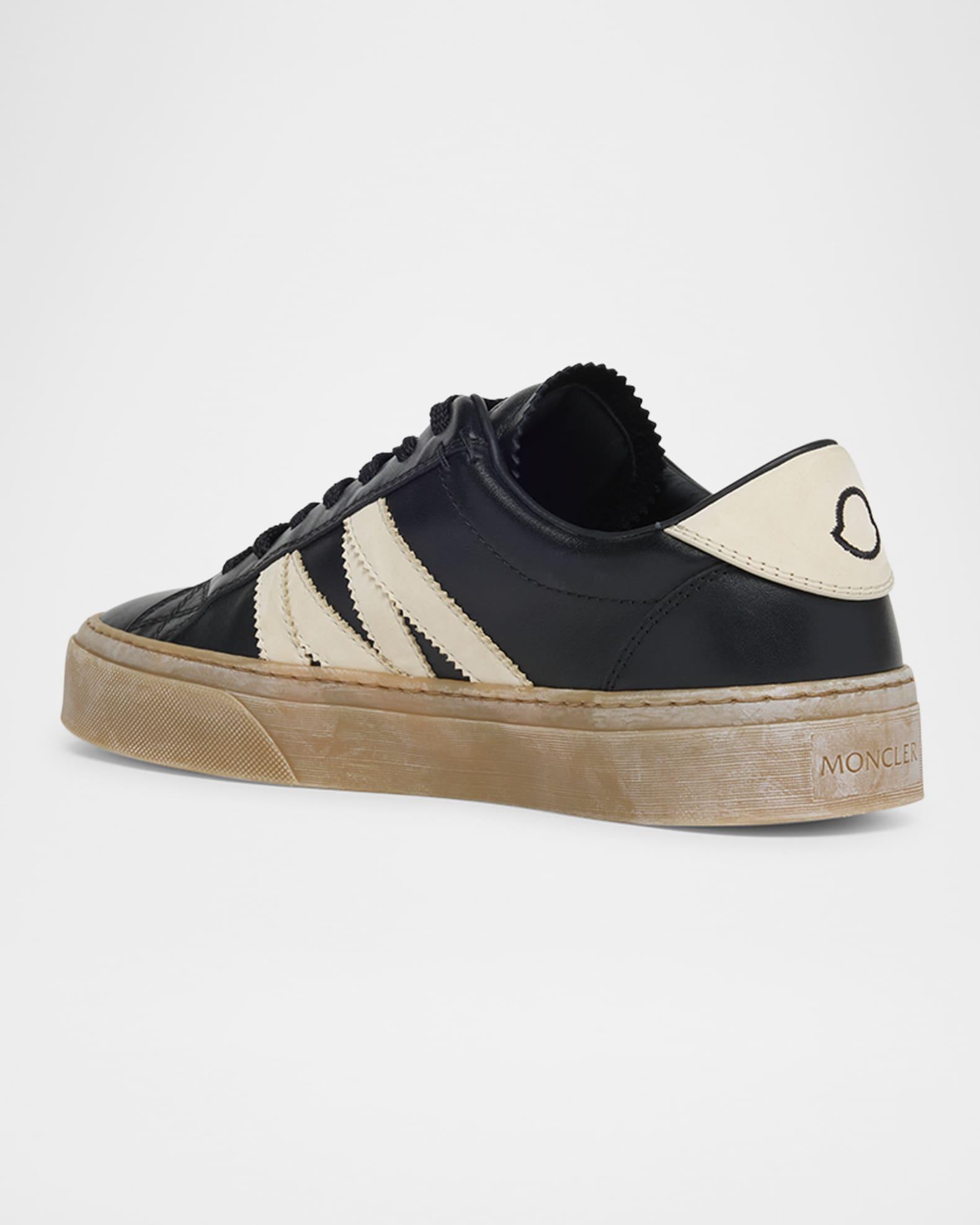 Men's Monaco2 Leather and Nubuck Low-Top Sneakers Product Image