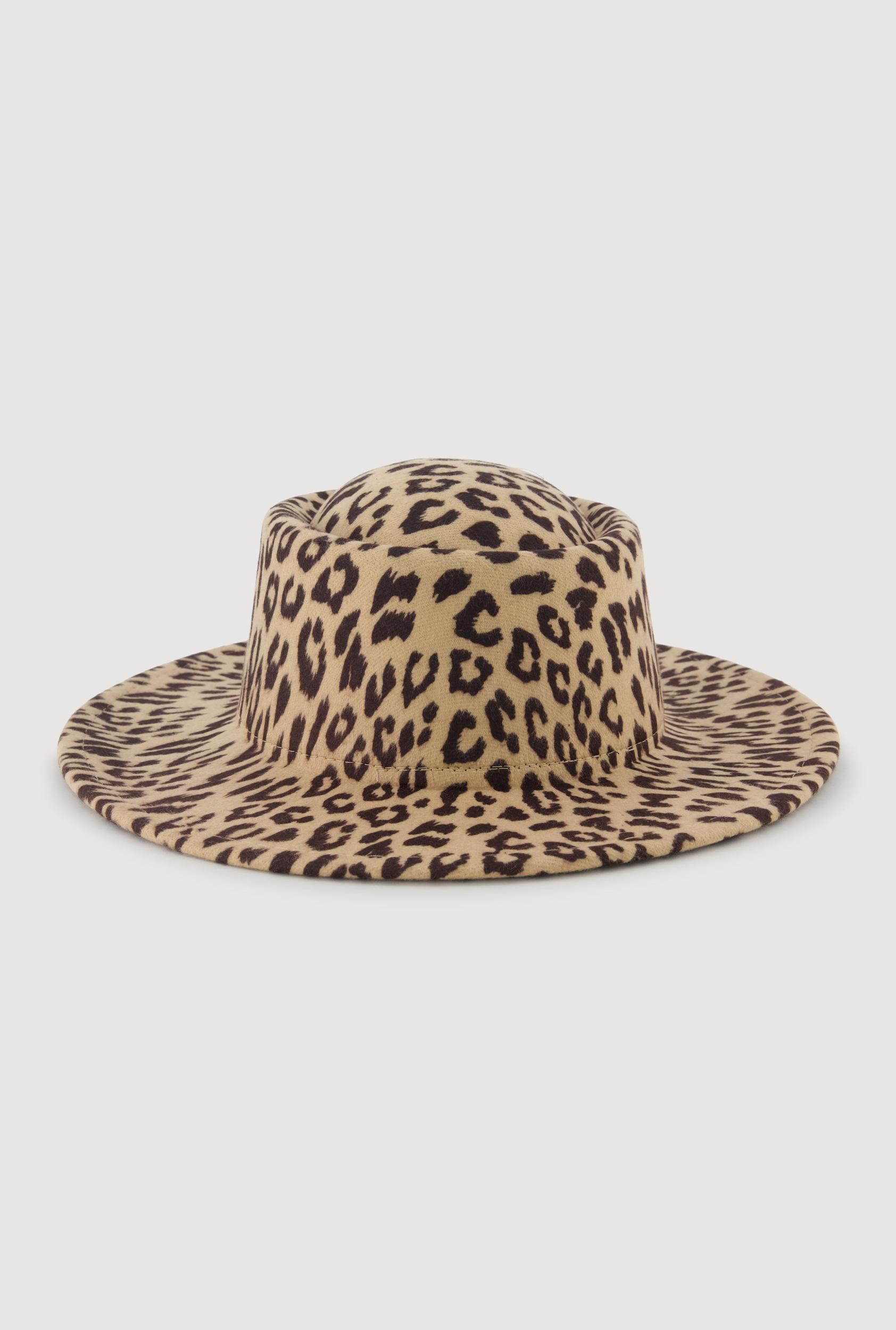 Animal Print Felt Hat Female Product Image