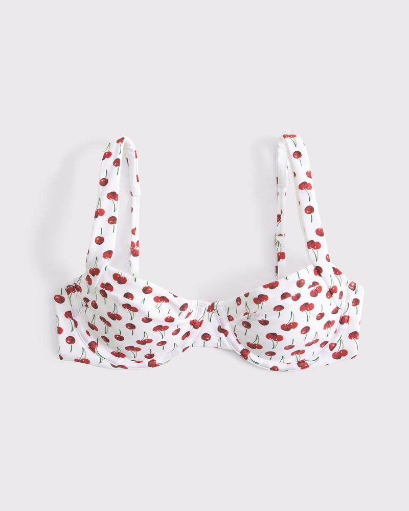 Wide Strap Underwire Bikini Top Product Image