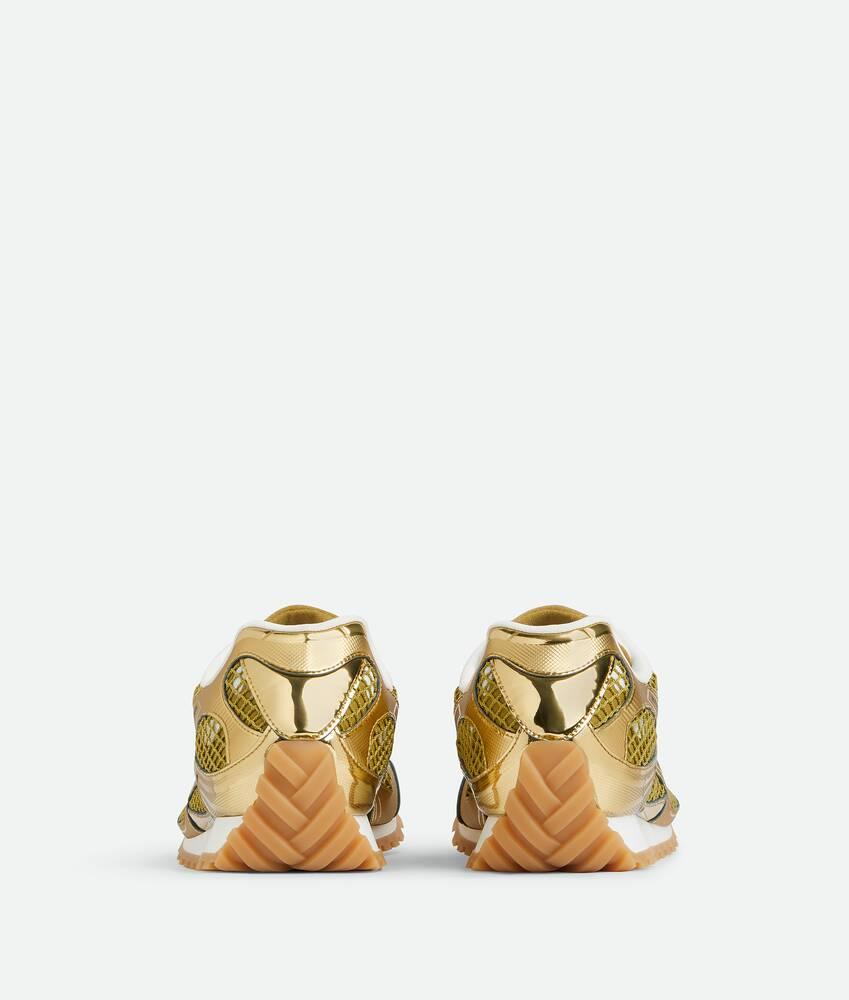 Men's Orbit Sneaker in Gold/white Product Image