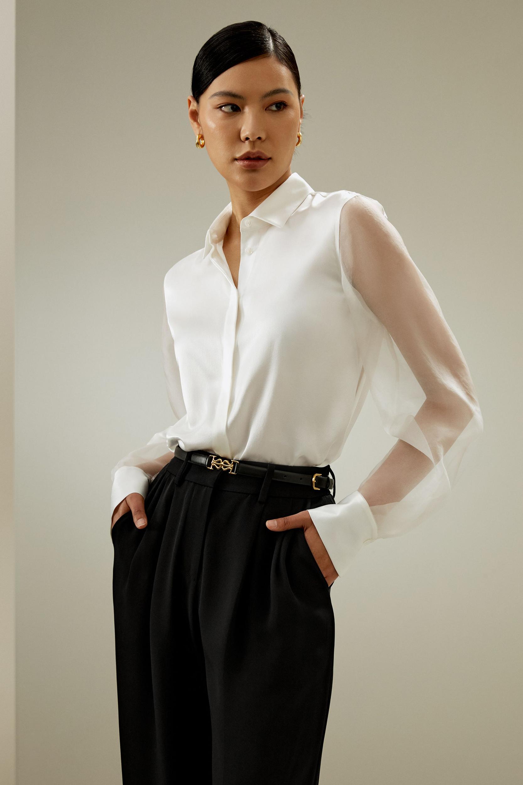 Ethereal Silk Shirt Product Image