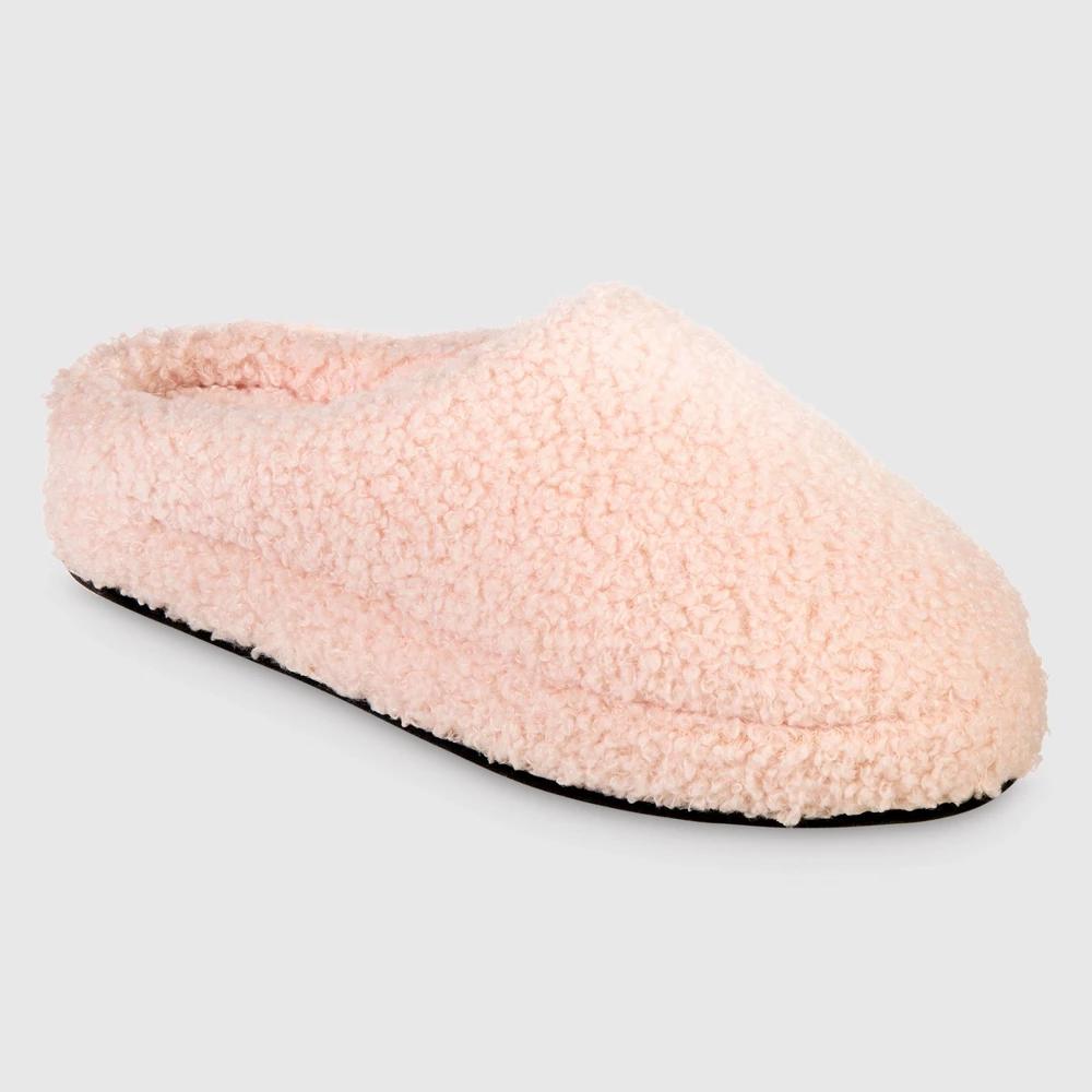 Isotoner Womens Fiona Comfort Slippers - Light Pink Product Image