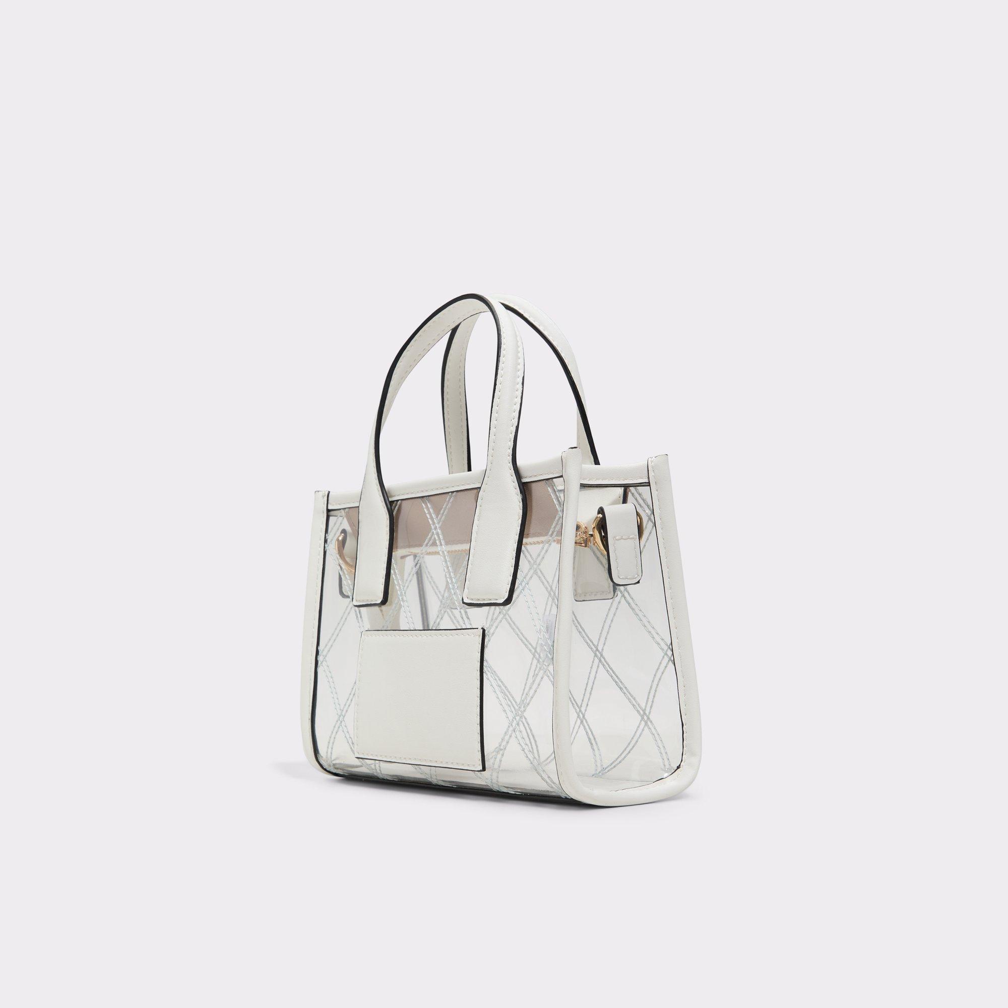 Tpuminiix White Women's Top Handle Bags | ALDO US Product Image