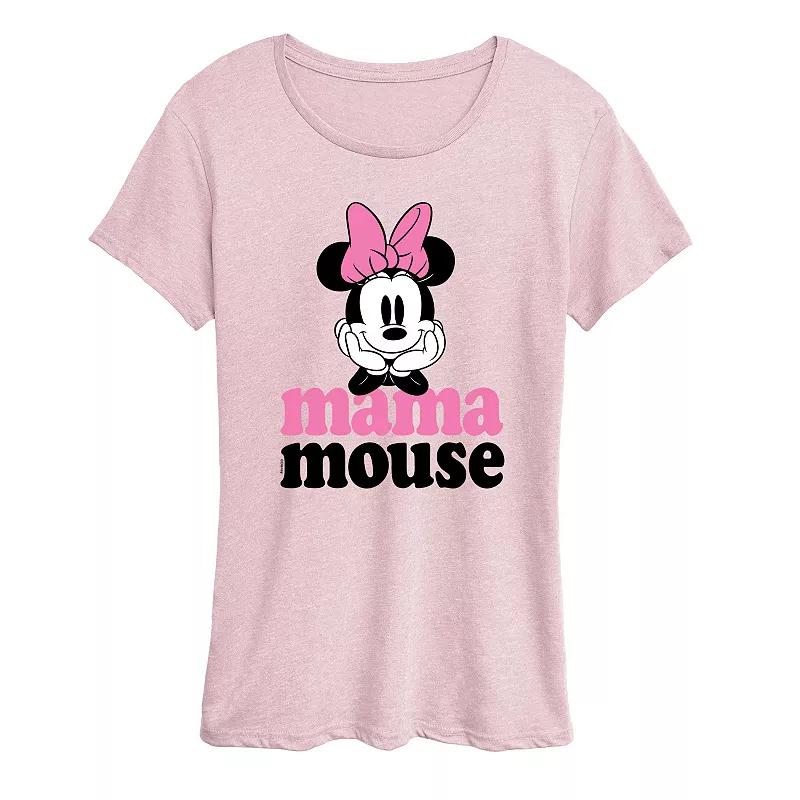 Disney's Minnie Mouse Women's Mama Graphic Tee,  Product Image