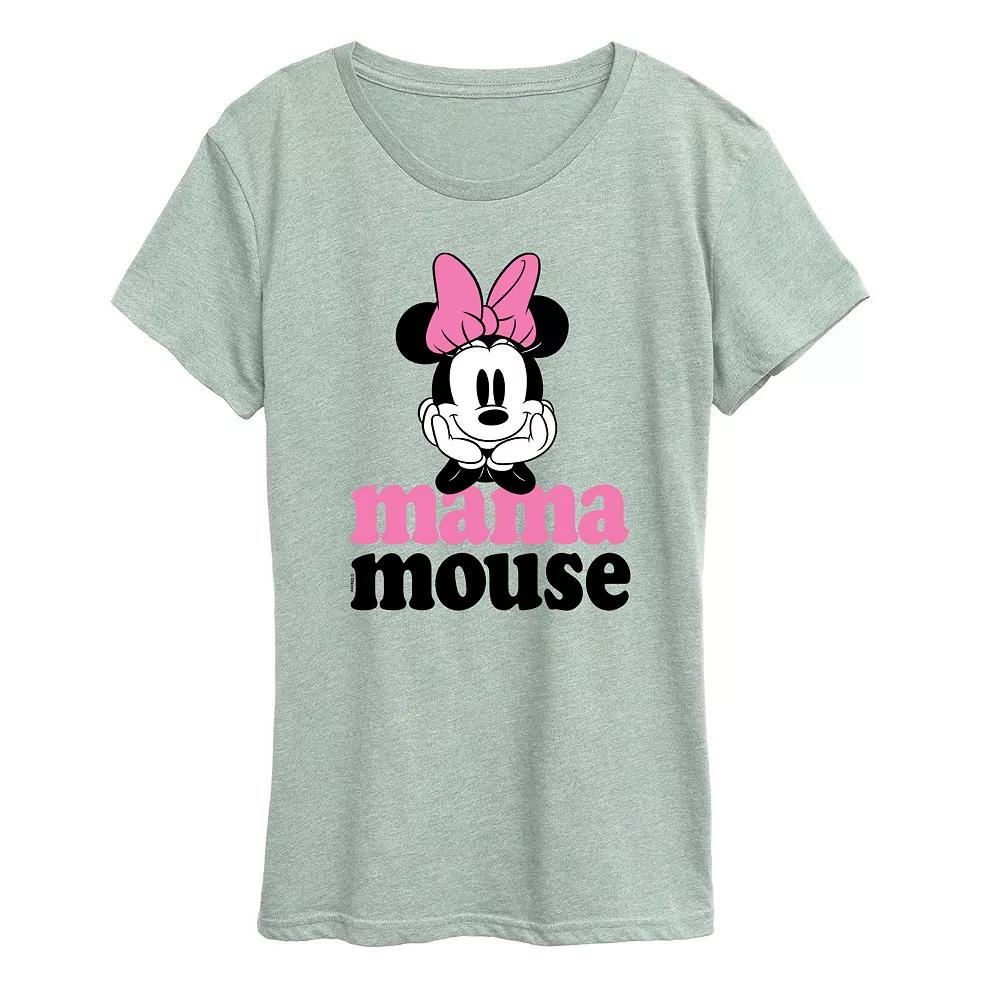 Disney's Minnie Mouse Women's Mama Graphic Tee,  Product Image