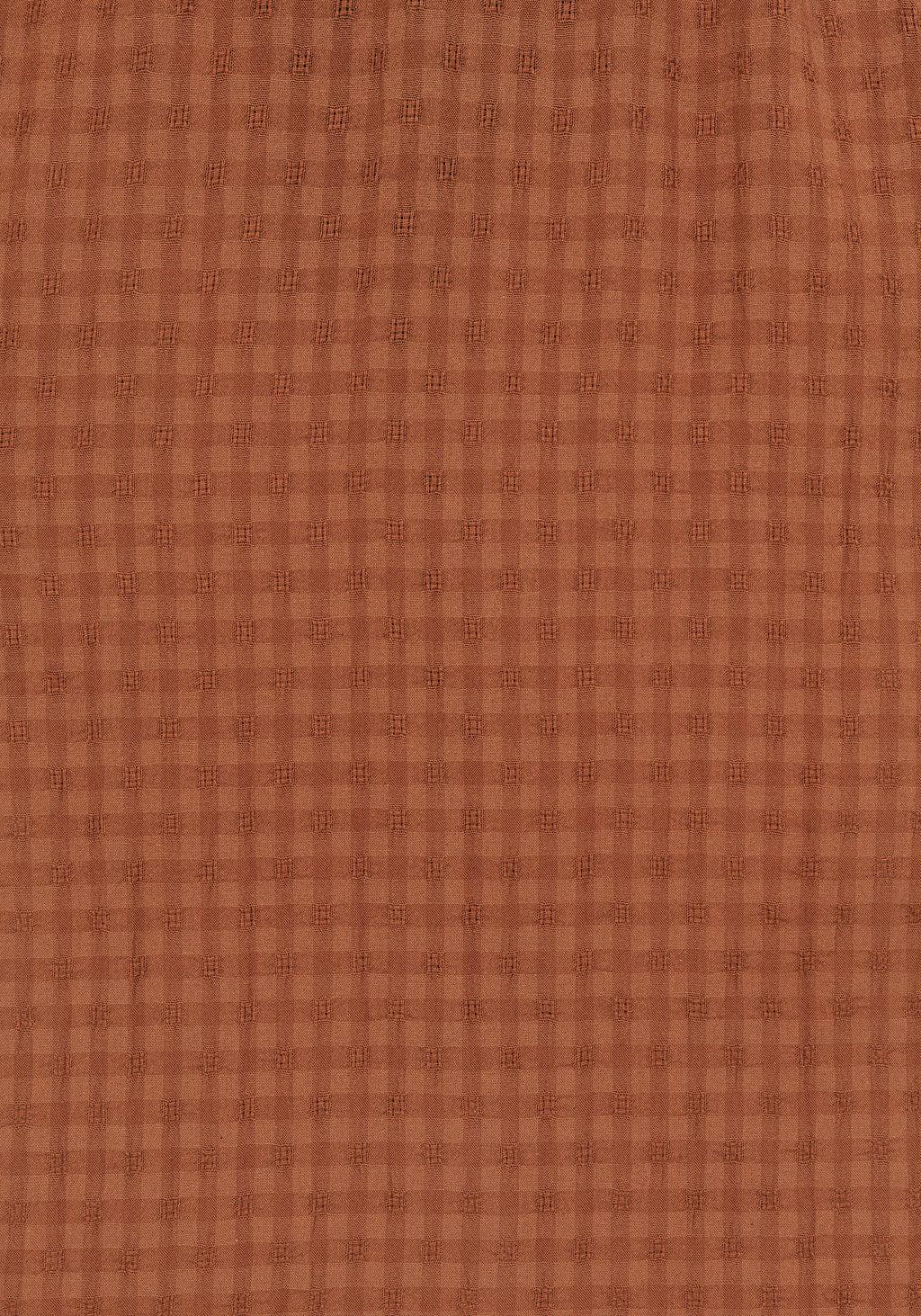 Soleil Cotton-Blend Check Cami Midi Dress Product Image