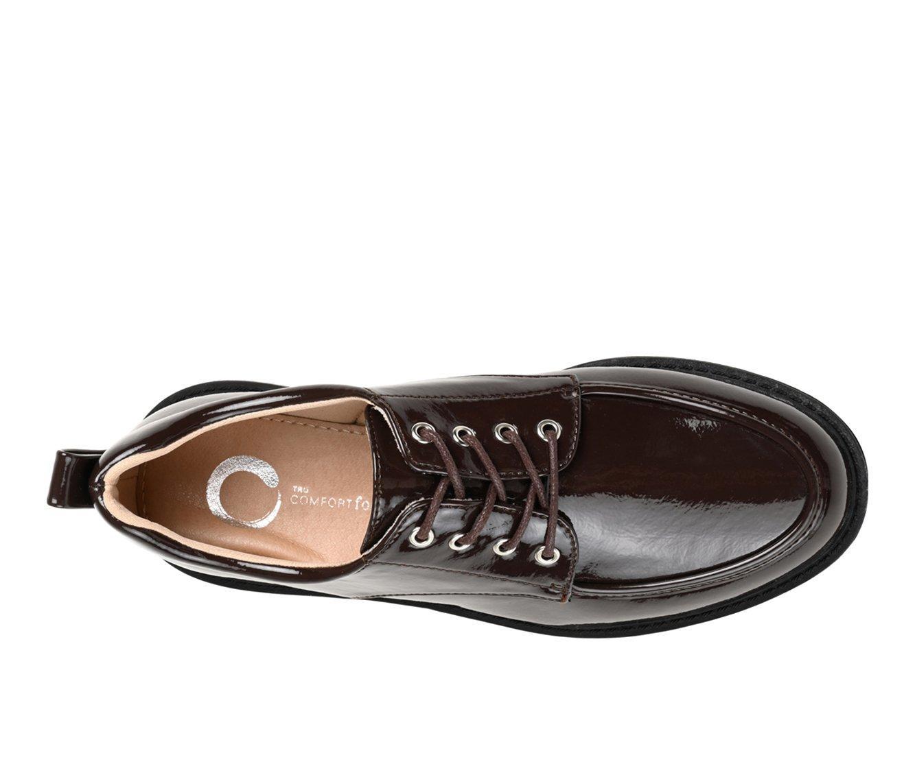 Women's Journee Collection Zina Lugged Oxfords Product Image