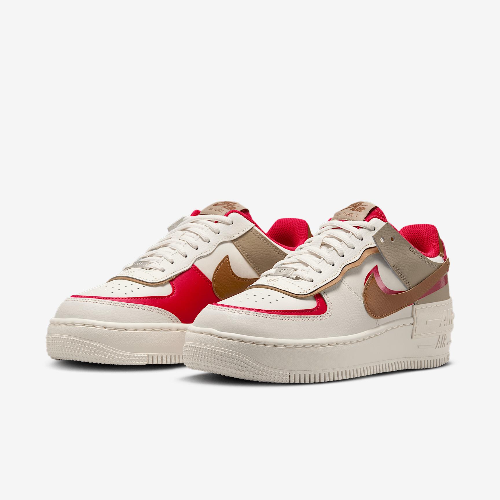 Nike Womens Air Force 1 Shadow Shoes | HQ3400-030 Product Image