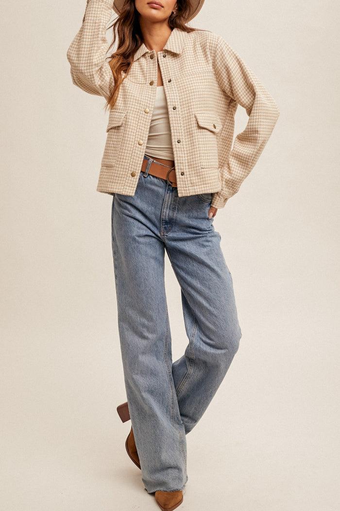 Blair Houndstooth Jacket Product Image