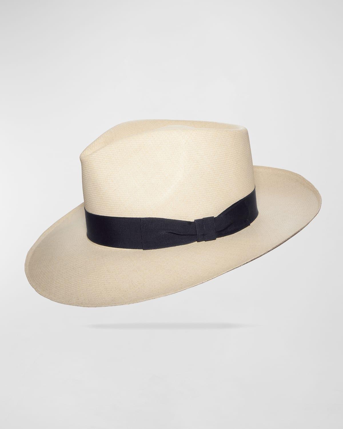 Mens Casablanca Montecristi Panama Straw Hat Product Image