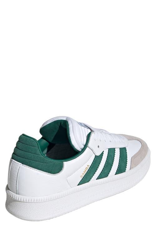 adidas Samba XLG Sneaker in White/Green/Clear Granite at Nordstrom, Size 6.5 Women's Product Image