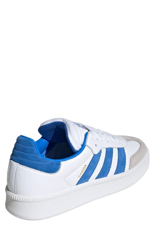 adidas Samba XLG Sneaker in White/Royal/Clear Granite at Nordstrom, Size 7 Women's Product Image