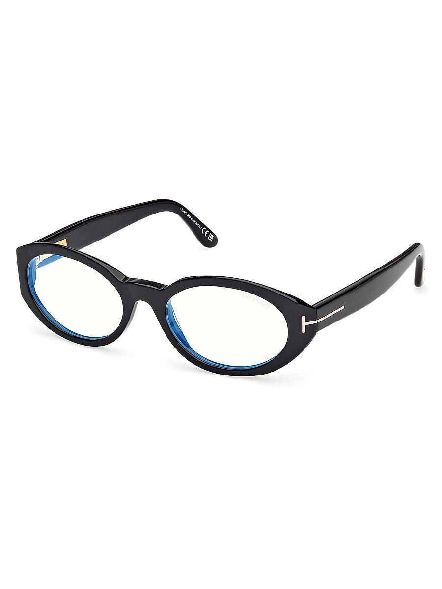Womens 54MM Oval Optical Eyeglasses Product Image