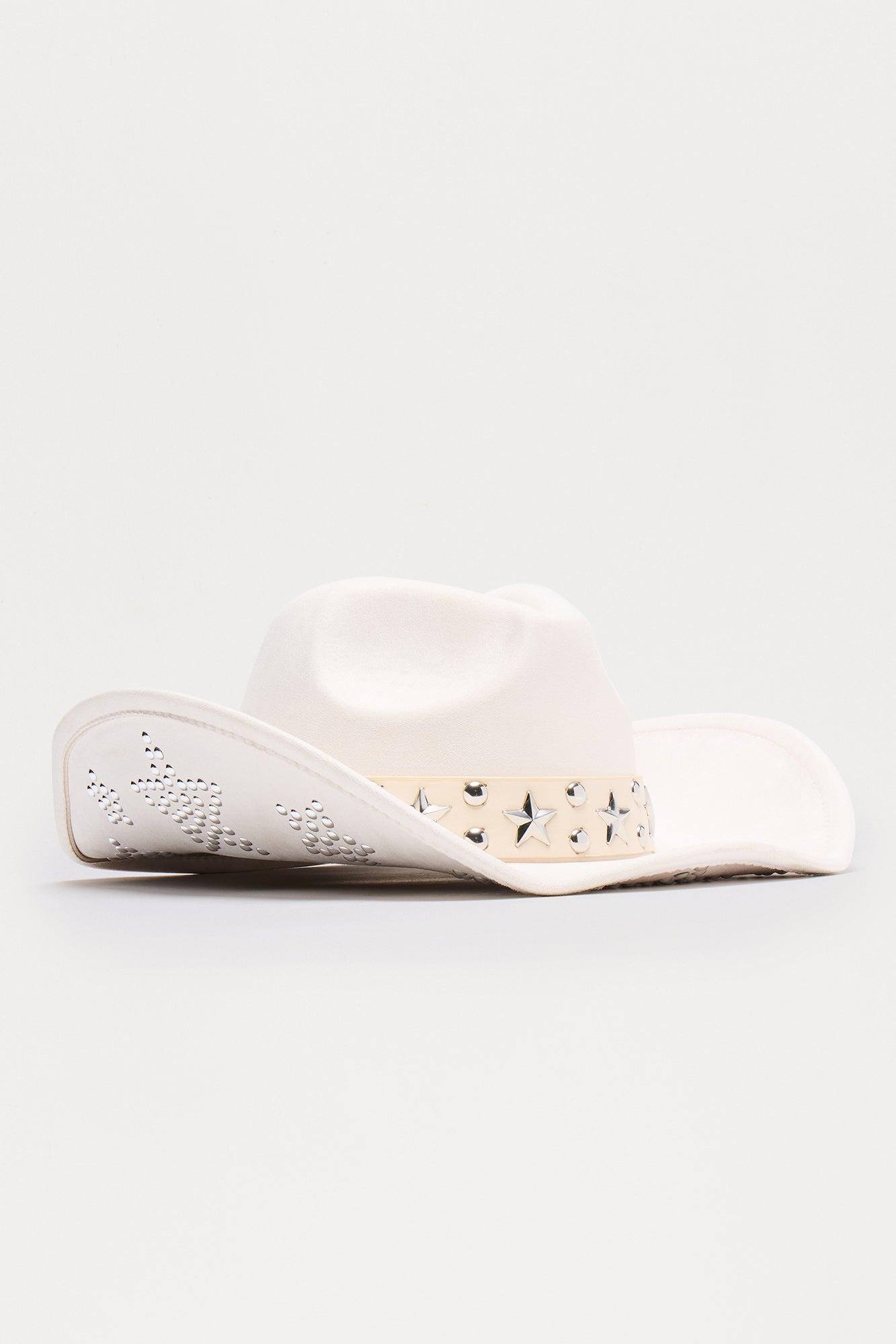 Got You Star Struck Cowboy Hat - Ivory Product Image