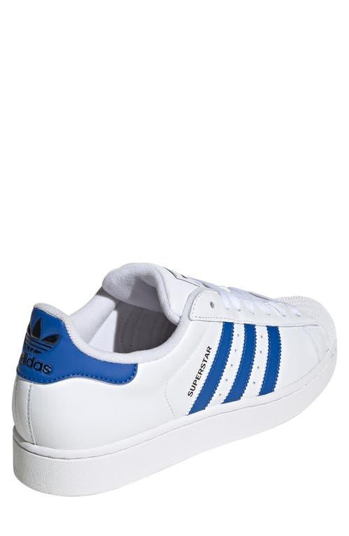 adidas Gender Inclusive Superstar II Sneaker in White/blue/black at Nordstrom, Size 11.5 Women's Product Image