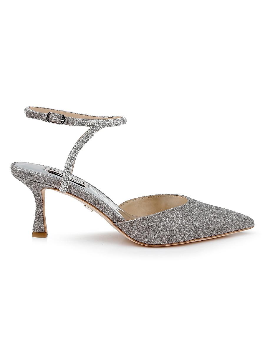 Womens Autumn 65MM Embellished Glitter Pumps Product Image