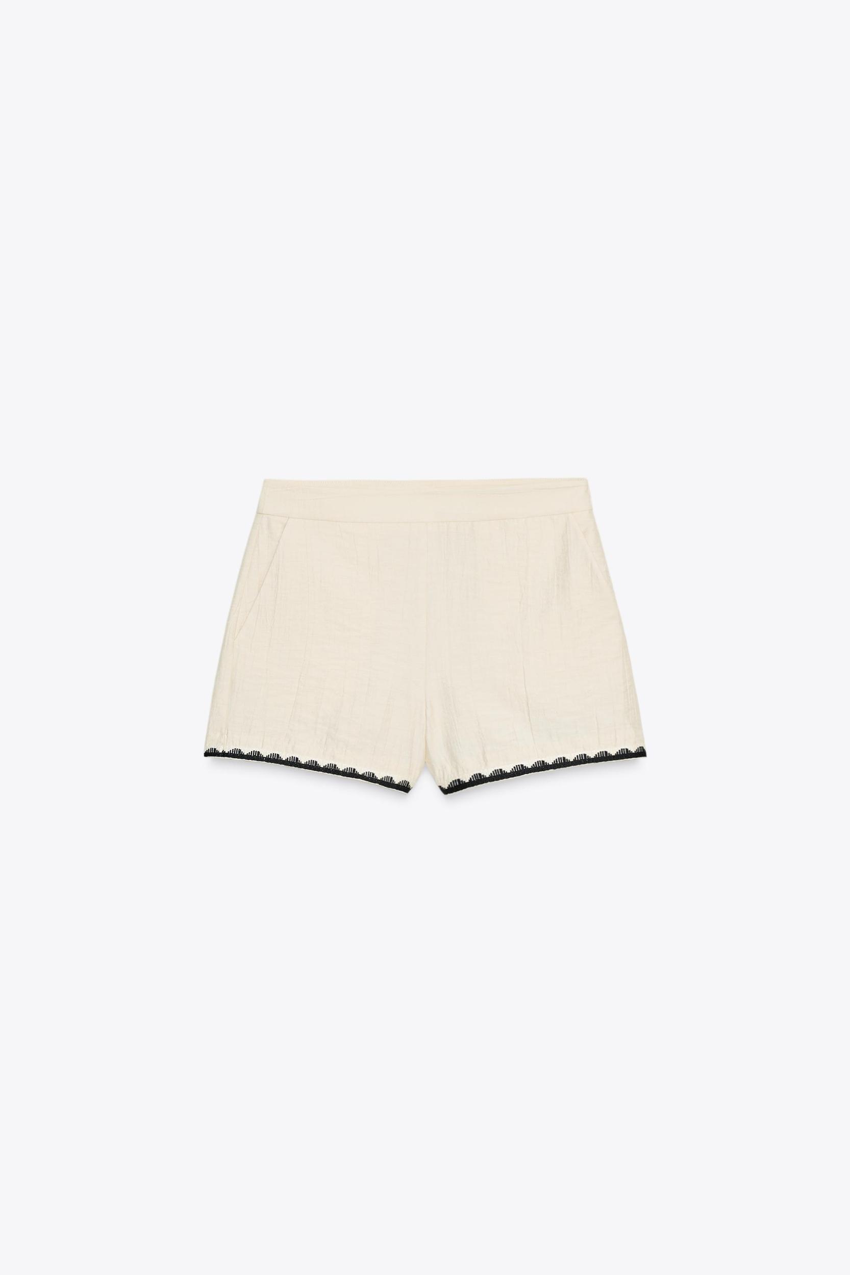 EMBROIDERED SHORTS Product Image