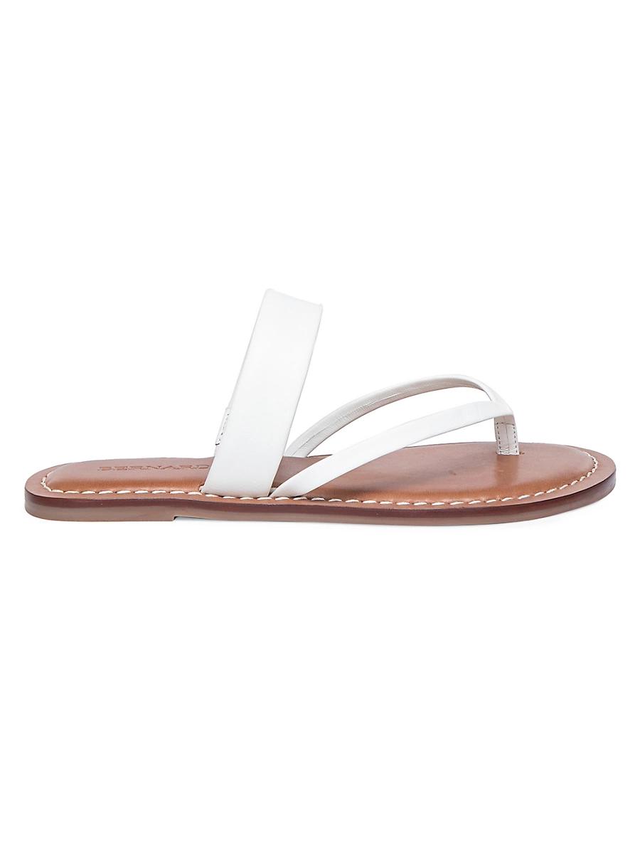 Womens Leia Leather Thong Sandals Product Image