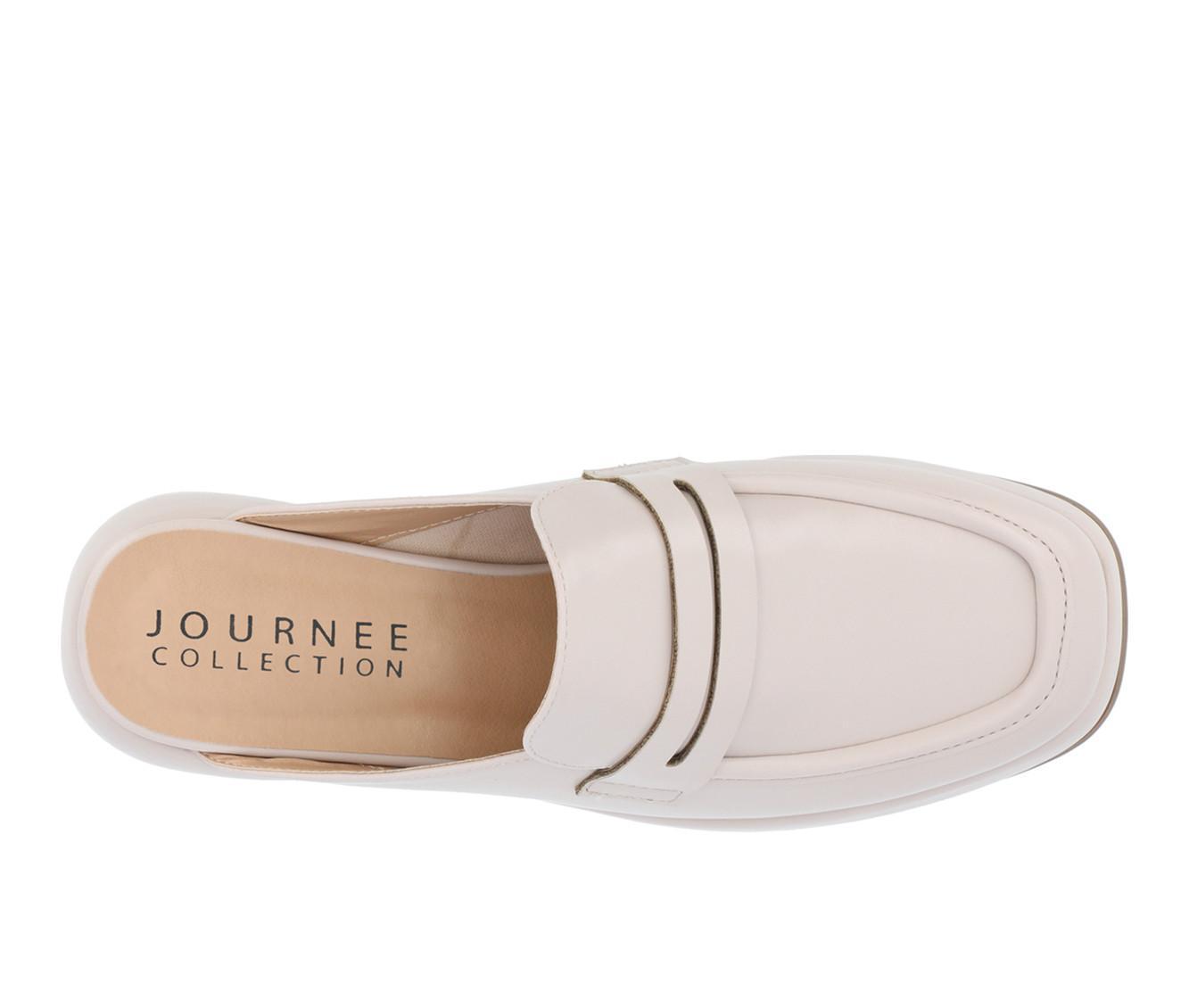 Women's Journee Collection Antonina Platform Loafer Mules Product Image