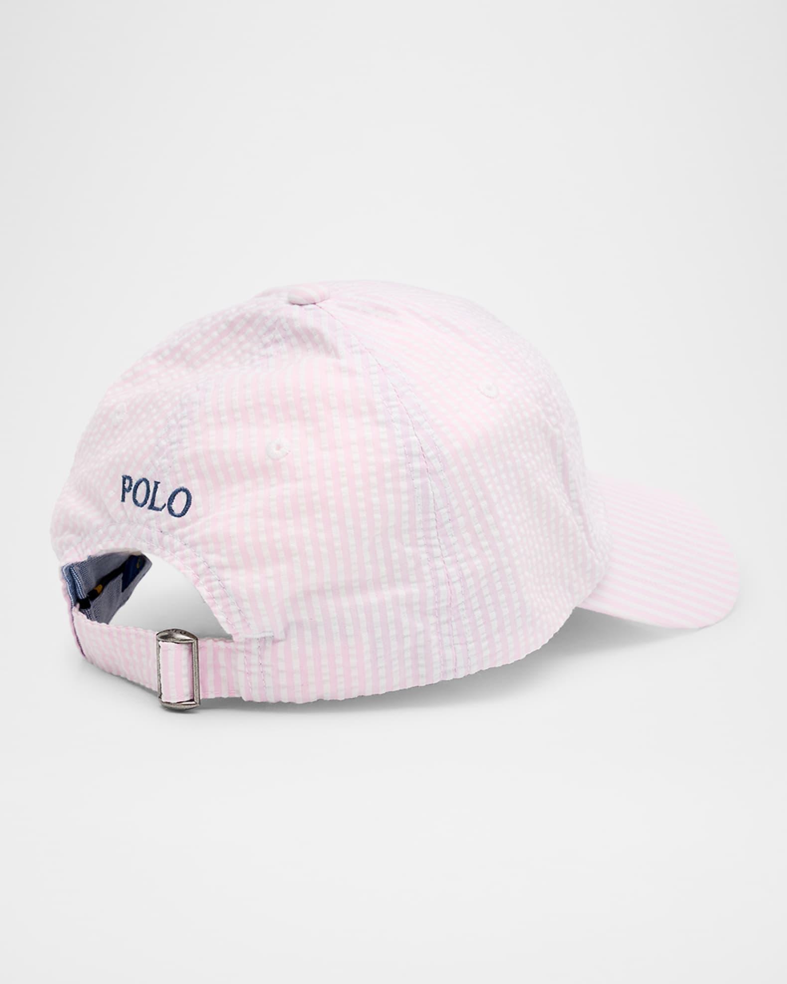 Seersucker Baseball Cap Product Image
